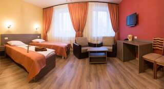Гостиница Апарт-Отель Камелот Псков Двухместный номер «Комфорт» с 1 кроватью или 2 отдельными кроватями-8